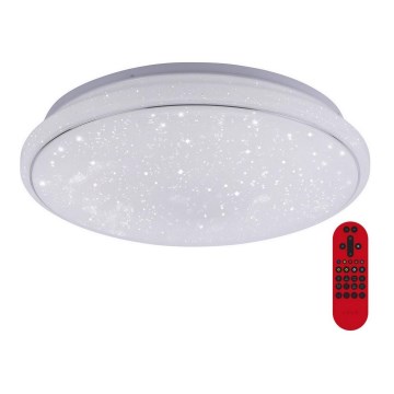 Leuchten Direkt 14743-16 - Светодиодный диммируемый потолочный RGB-светильник JUPI LED/28W/230V Tuya 2700-5000K + пульт ДУ