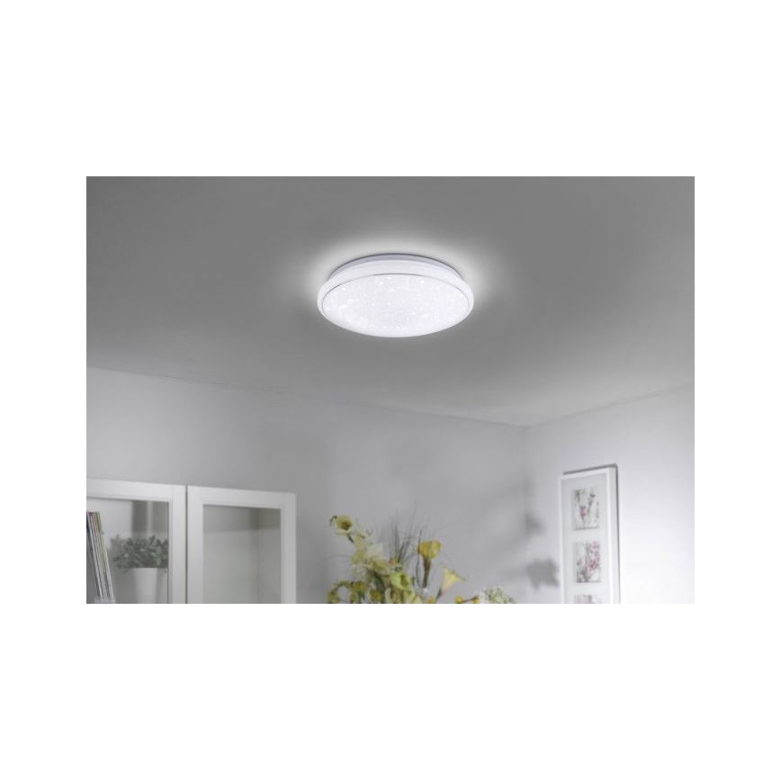 Leuchten Direkt 14743-16 - Светодиодный диммируемый потолочный RGB-светильник JUPI LED/28W/230V Tuya 2700-5000K + пульт ДУ