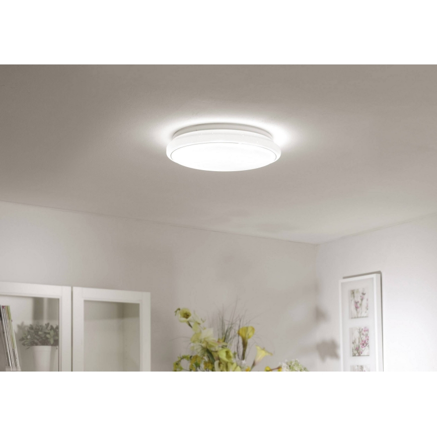 Leuchten Direkt 14744-16 - Стельовий LED RGB світильник з регулюванням яскравості JUPI LOLASMART LED/32W/230V + дистанційне керування