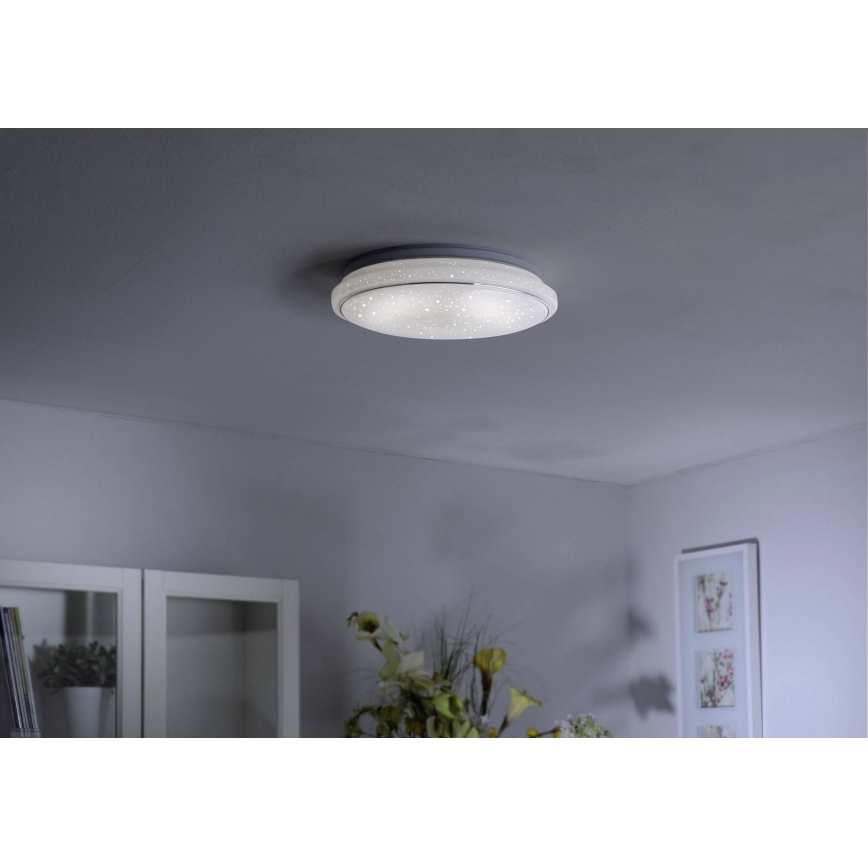 Leuchten Direkt 14744-16 - Стельовий LED RGB світильник з регулюванням яскравості JUPI LOLASMART LED/32W/230V + дистанційне керування