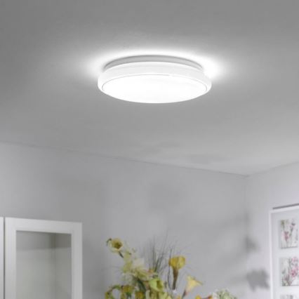 Leuchten Direkt 14744-16 - Стельовий LED RGB світильник з регулюванням яскравості JUPI LOLASMART LED/32W/230V + дистанційне керування