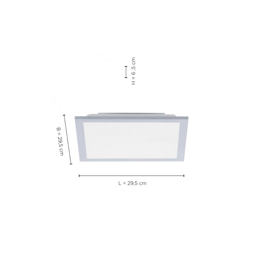 Leuchten Direkt 14750-21 - Светодиодный потолочный светильник FLAT LED/12W/230V