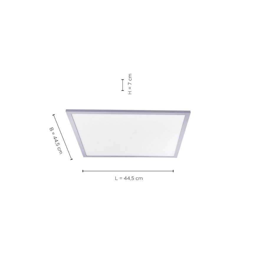 Leuchten Direkt 14752-21 - Стельовий LED світильник FLAT LED/17W/230V
