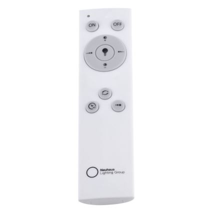 Leuchten Direkt 14755-18 - Светодиодный потолочный светильник с регулированием яркости FLAT LED/28W/230V 2700-5000 + дистанционное управление