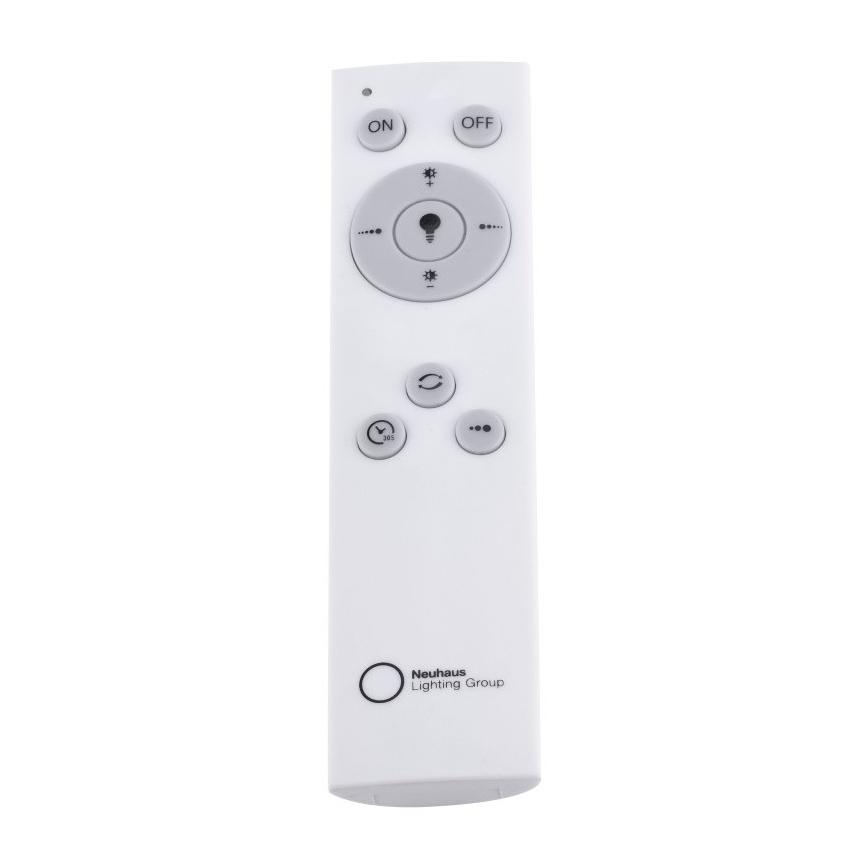 Leuchten Direkt 14755-18 - Светодиодный потолочный светильник с регулированием яркости FLAT LED/28W/230V 2700-5000 + дистанционное управление