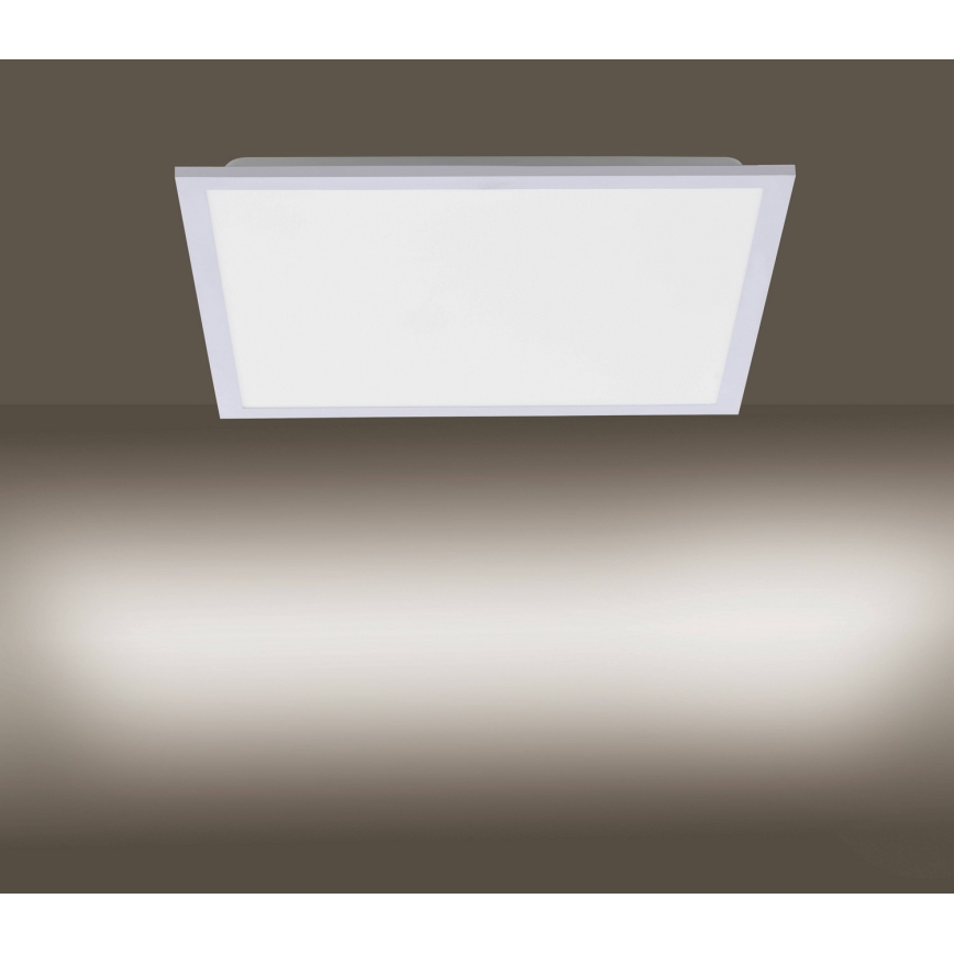 Leuchten Direkt 14755-21 - Светодиодный диммируемый потолочный светильник FLAT LED/28W/230V 2700-5000K + пульт ДУ