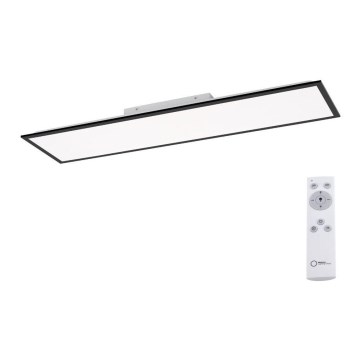 Leuchten Direkt 14757-18 - Пристельова LED панель з регулюванням яскравості FLAT LED/36W/230V 2700-5000K чорний + дистанційне керування