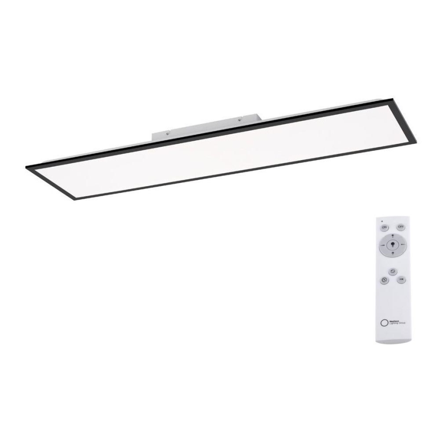 Leuchten Direkt 14757-18 - Пристельова LED панель з регулюванням яскравості FLAT LED/36W/230V 2700-5000K чорний + дистанційне керування