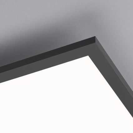 Leuchten Direkt 14757-18 - Пристельова LED панель з регулюванням яскравості FLAT LED/36W/230V 2700-5000K чорний + дистанційне керування