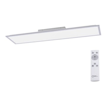 Leuchten Direkt 14757-21 - Пристельова LED панель з регулюванням яскравості FLAT LED/36W/230V 2700-5000K срібний + дистанційне керування