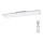 Leuchten Direkt 14757-21 - Пристельова LED панель з регулюванням яскравості FLAT LED/36W/230V 2700-5000K срібний + дистанційне керування