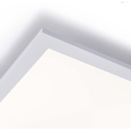 Leuchten Direkt 14757-21 - Пристельова LED панель з регулюванням яскравості FLAT LED/36W/230V 2700-5000K срібний + дистанційне керування