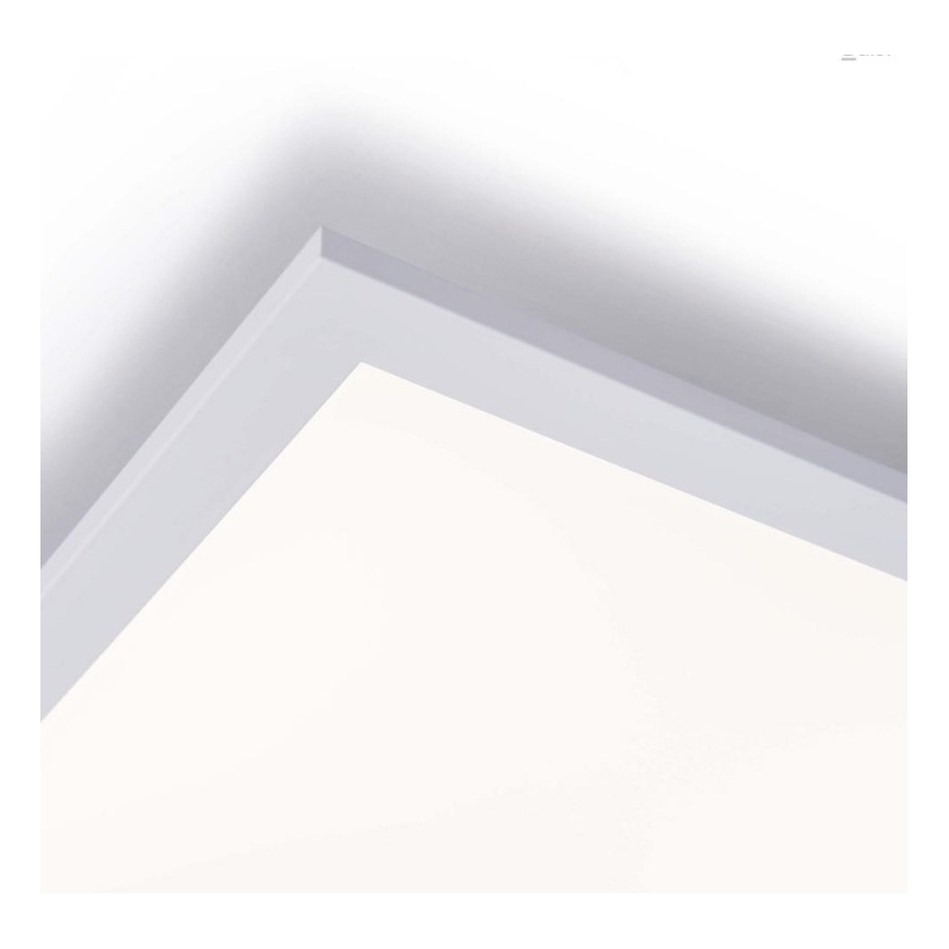 Leuchten Direkt 14757-21 - Пристельова LED панель з регулюванням яскравості FLAT LED/36W/230V 2700-5000K срібний + дистанційне керування