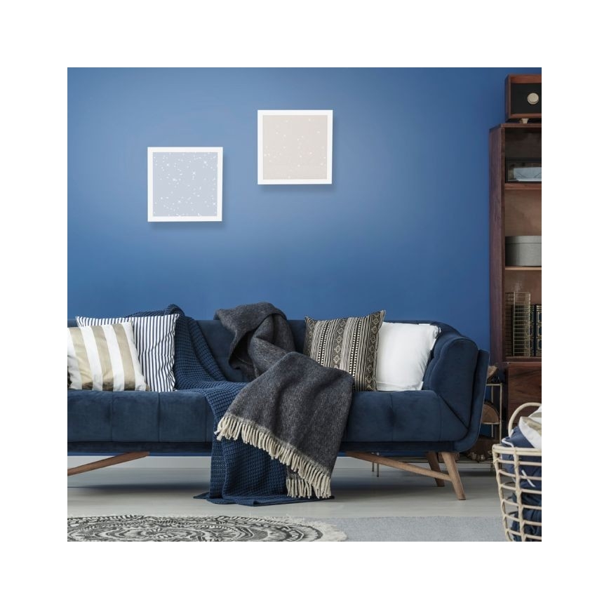 Leuchten Direkt 14760-16 - Светодиодный диммируемый потолочный светильник STARRYFLAT LED/20W/230V 2700-5000K + пульт ДУ