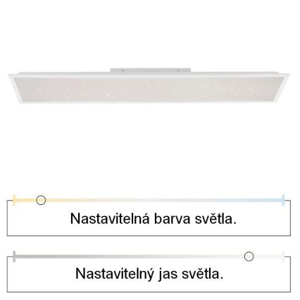 Leuchten Direkt 14762-16 - Світлодіодний світильник з регулюванням яскравості STARRYFLAT LED/36W/230V + пульт