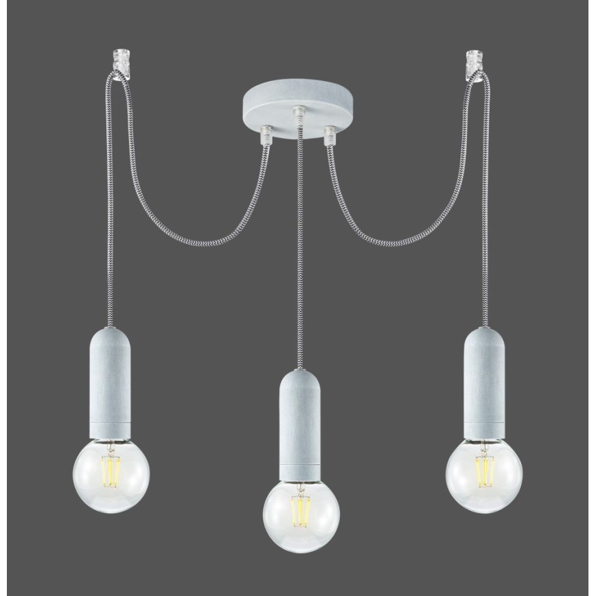 Leuchten Direkt 14776-22 - Подвесная люстра TURN ME 3xE27/60W/230V паук