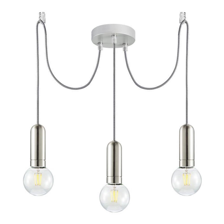 Leuchten Direkt 14776-55 - Подвесная люстра TURN ME 3xE27/60W/230V
