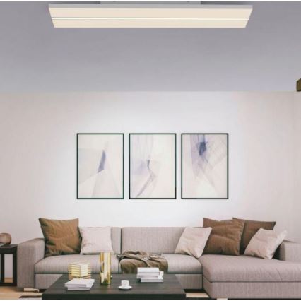 Leuchten Direkt 14854-16 - Стельовий LED світильник з регулюванням яскравості EDGING LED/30W/230V 2700-5000K + дистанційне керування