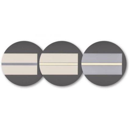 Leuchten Direkt 14854-16 - Стельовий LED світильник з регулюванням яскравості EDGING LED/30W/230V 2700-5000K + дистанційне керування