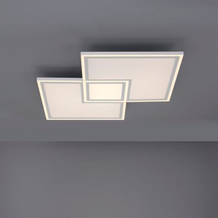 Leuchten Direkt 14855-16 - Светодиодный диммируемый потолочный светильник EDGING LED/51W/230V 2700-5000K + пульт ДУ