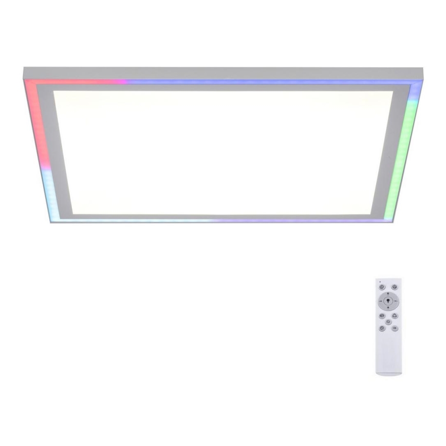 Leuchten Direkt 14900-16 - Светодиодный потолочный RGB-светильник с регулированием яркости EDGING LED/24W/230V + дистанционное управление