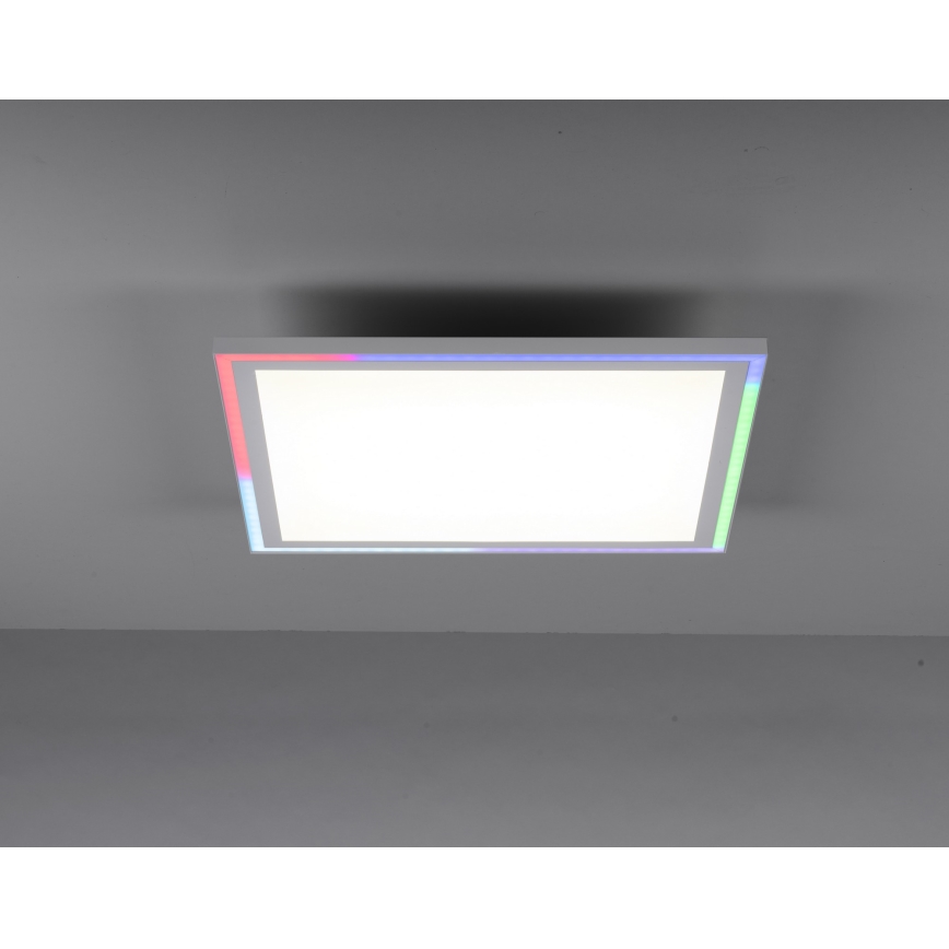 Leuchten Direkt 14900-16 - Светодиодный потолочный RGB-светильник с регулированием яркости EDGING LED/24W/230V + дистанционное управление