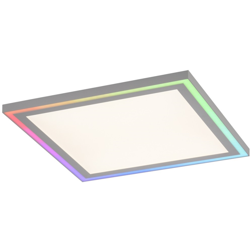 Leuchten Direkt 14900-16 - Светодиодный потолочный RGB-светильник с регулированием яркости EDGING LED/24W/230V + дистанционное управление