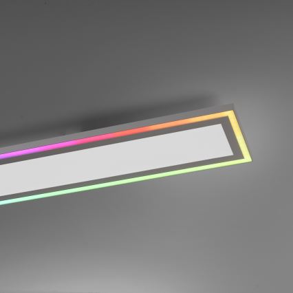 Leuchten Direkt 14901-16 - Светодиодный потолочный RGB-светильник с регулированием яркости EDGING LED/24W/230V + дистанционное управление