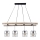 Leuchten Direkt 15036-18 - Подвесная люстра EDGAR 4xE27/60W/230V эвкалипт