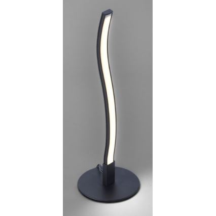 Leuchten Direkt 15128-18 - Светодиодный торшер WAWE LED/3W/230V черный