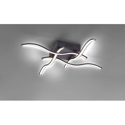 Leuchten Direkt 15131-18 - LED Стельовий світильник WAVE 4xLED/4,8W/230V