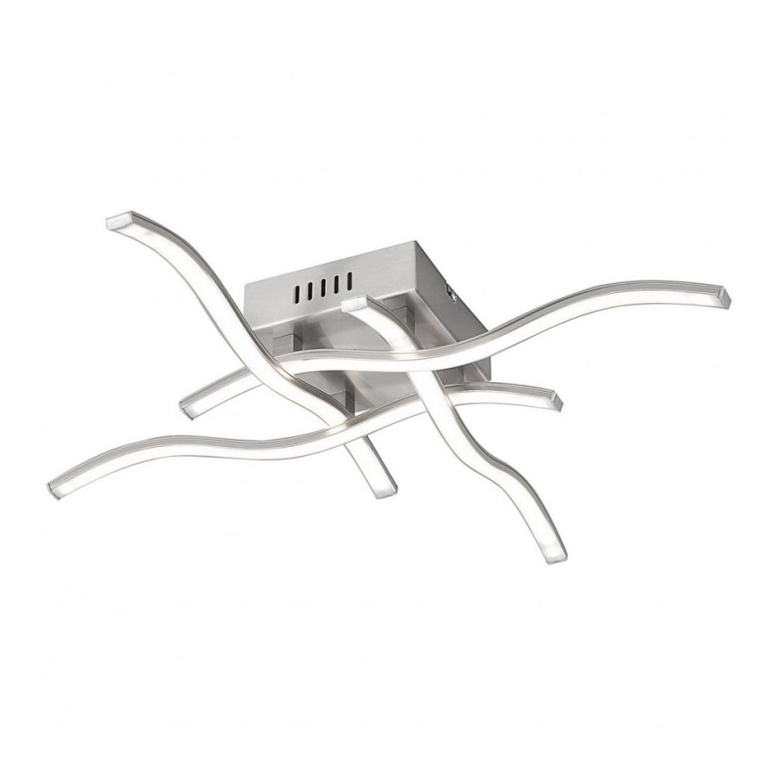 Leuchten Direkt 15131-55 - Светодиодная поверхностно-монтируемая люстра WAWE 4xLED/4,6W/230V матовый хром