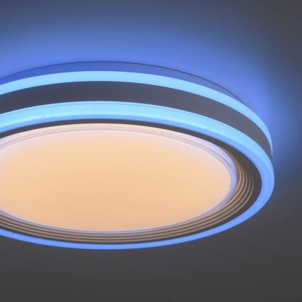 Leuchten Direkt 15152-16 - Світлодіодний RGBW димований стельовий світильник SPHERIC LED/18W/230V + дистанційне керування