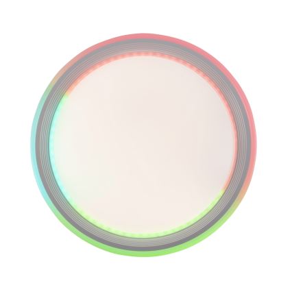 Leuchten Direkt 15154-16 - Светодиодный потолочный RGB-светильник с регулированием яркости EDGING LED/39W/230V + дистанционное управление