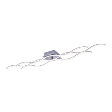 Leuchten Direkt 15167-55 - LED-накладная люстра WAWE 2xLED/12,5W/230V+LED/17W матовый хром