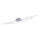 Leuchten Direkt 15167-55 - Пристельова LED люстра WAWE 2xLED/12,5W/230V+1xLED/17W матовий хром