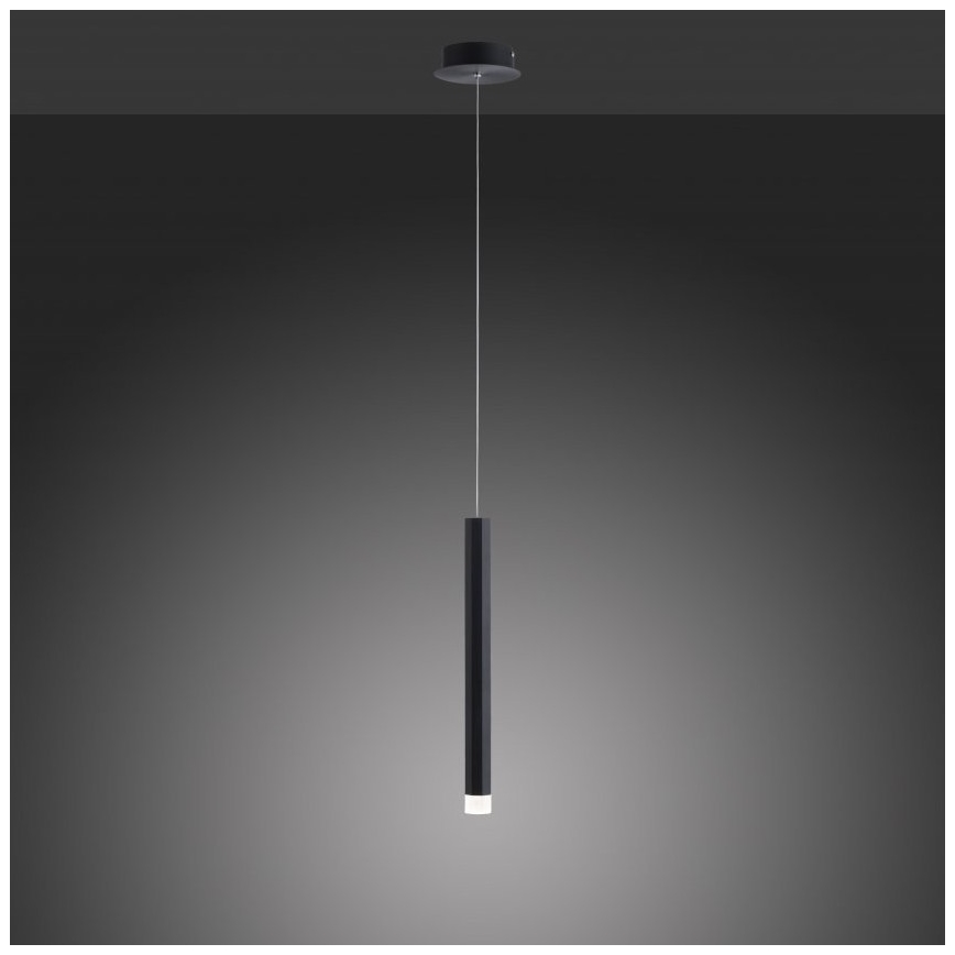 Leuchten Direkt 15202-18 - Підвісна LED люстра BRUNO LED/4,8W/230V чорний