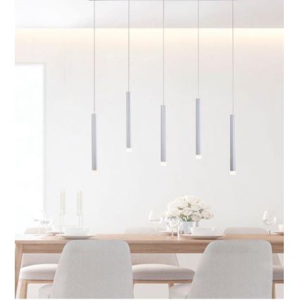 Leuchten Direkt 15205-95 - Підвісна LED люстра BRUNO 5xLED/4,8W/230V