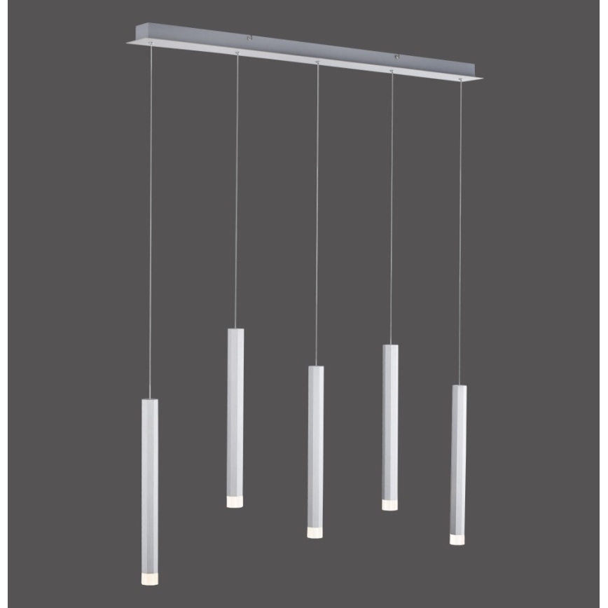 Leuchten Direkt 15205-95 - Светодиодная люстра на тросе BRUNO 5xLED/4,8W/230V