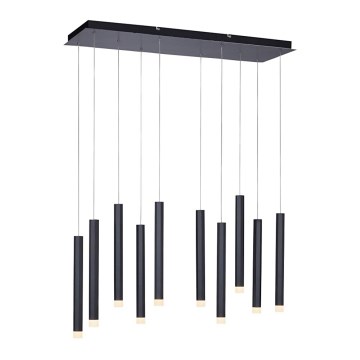 Leuchten Direkt 15206-18 - Светодиодная люстра на тросе 10xLED/4,8W/230V черная