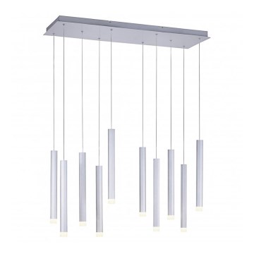 Leuchten Direkt 15206-95 - Підвісна LED люстра BRUNO 10xLED/4,8W/230V