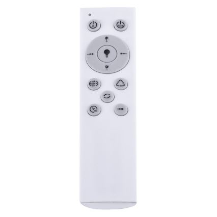 Leuchten Direkt 15220-16 - Стельовий LED RGB світильник з регулюванням яскравості LUISA LED/28W/230V + дистанційне керування
