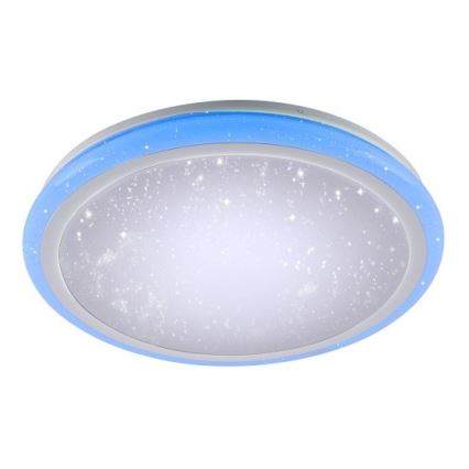 Leuchten Direkt 15220-16 - Стельовий LED RGB світильник з регулюванням яскравості LUISA LED/28W/230V + дистанційне керування