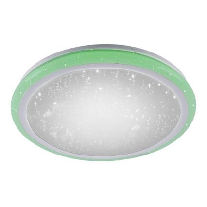 Leuchten Direkt 15220-16 - Стельовий LED RGB світильник з регулюванням яскравості LUISA LED/28W/230V + дистанційне керування