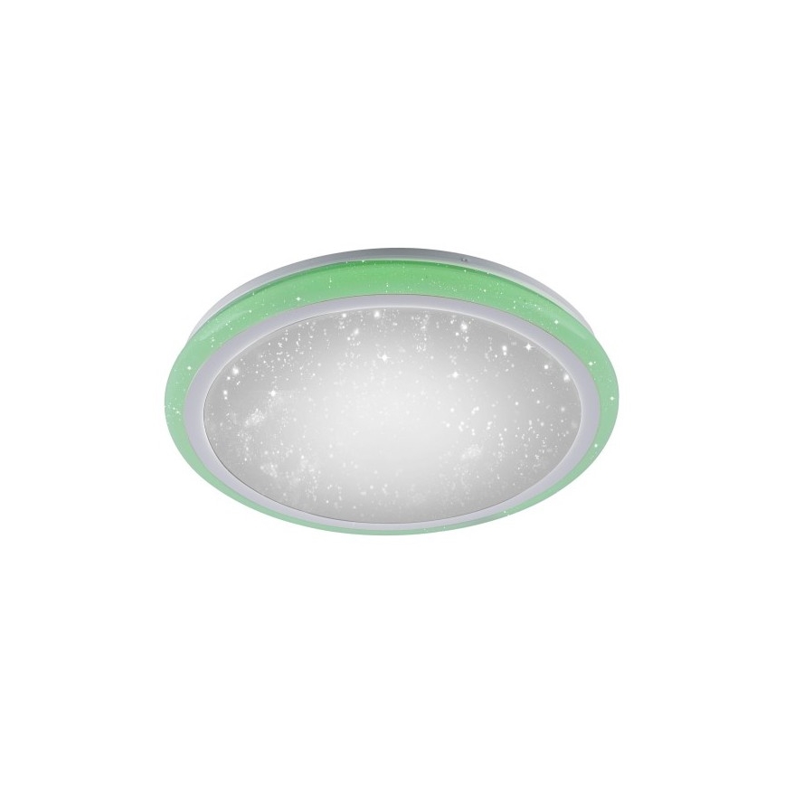 Leuchten Direkt 15220-16 - Стельовий LED RGB світильник з регулюванням яскравості LUISA LED/28W/230V + дистанційне керування