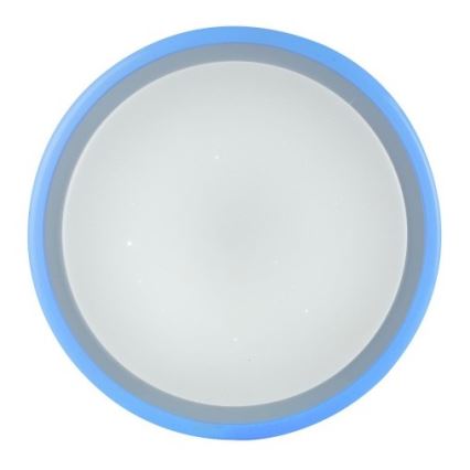 Leuchten Direkt 15220-16 - Стельовий LED RGB світильник з регулюванням яскравості LUISA LED/28W/230V + дистанційне керування