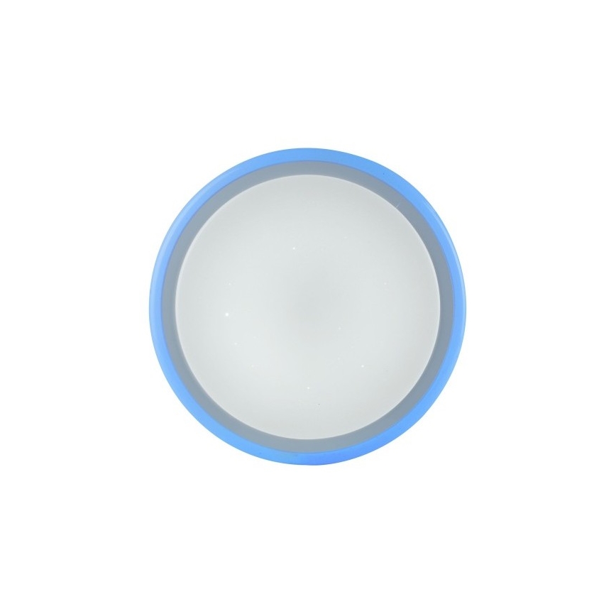 Leuchten Direkt 15220-16 - Стельовий LED RGB світильник з регулюванням яскравості LUISA LED/28W/230V + дистанційне керування