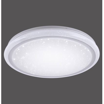 Leuchten Direkt 15220-16 - Стельовий LED RGB світильник з регулюванням яскравості LUISA LED/28W/230V + дистанційне керування