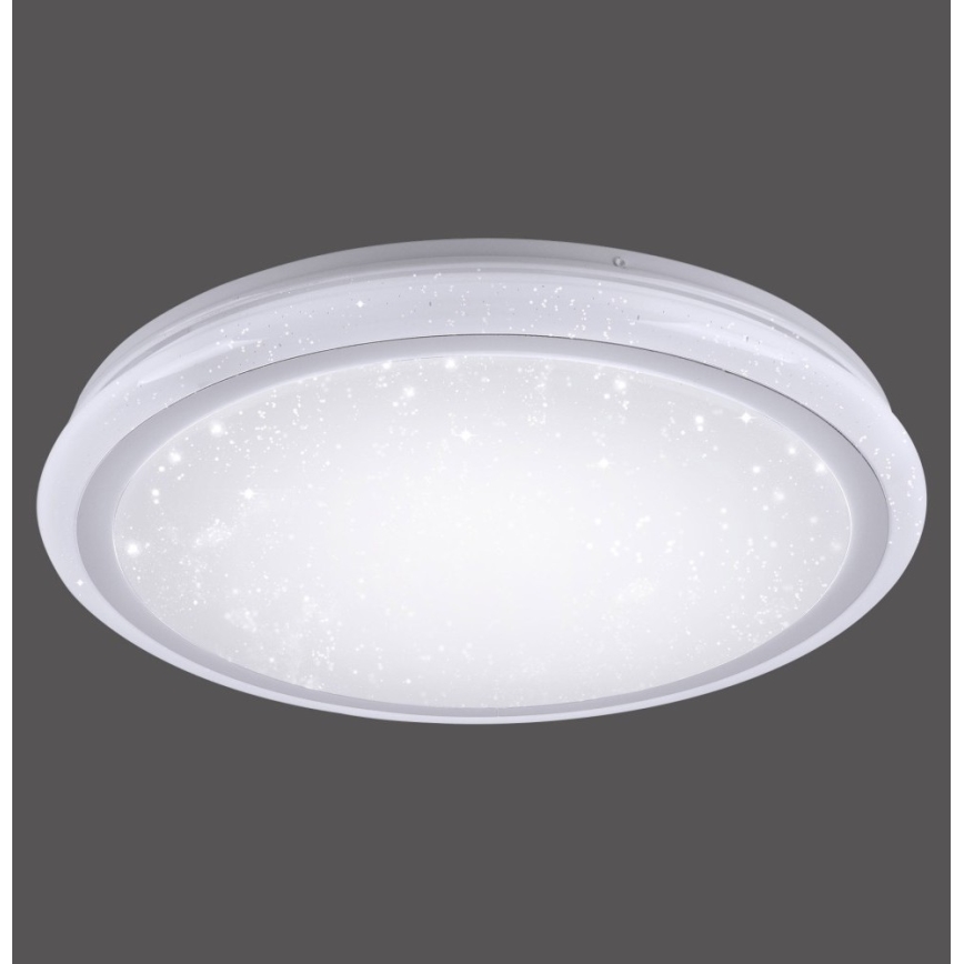 Leuchten Direkt 15220-16 - Стельовий LED RGB світильник з регулюванням яскравості LUISA LED/28W/230V + дистанційне керування