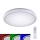 Leuchten Direkt 15220-16 - Стельовий LED RGB світильник з регулюванням яскравості LUISA LED/28W/230V + дистанційне керування